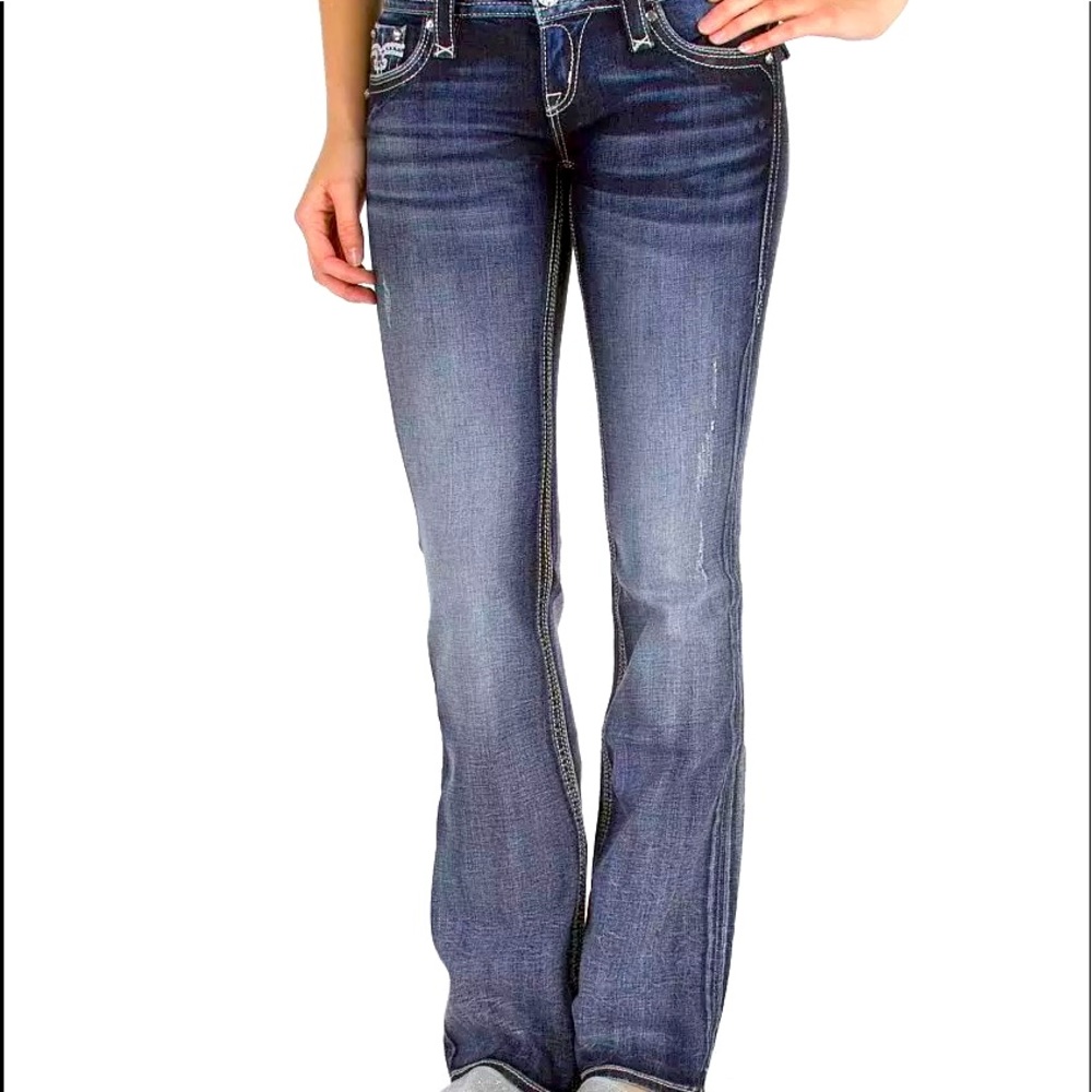 Rock Revival Buckle, Sora Boot Stretch Jean. Size 27